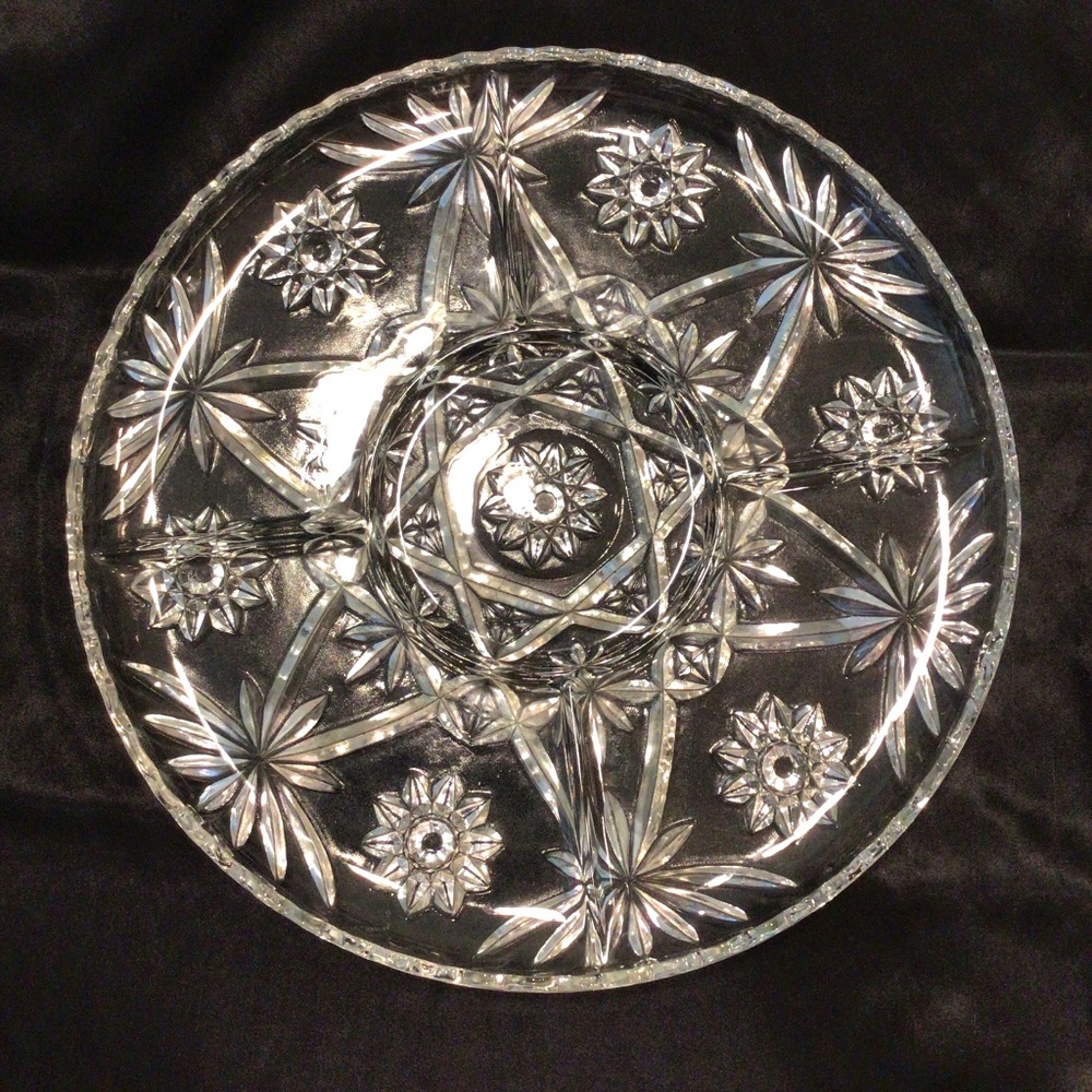 Star Of David Serving Platter